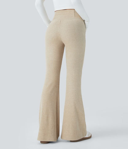 Sofia – Pantalón Flare de Cintura Alta