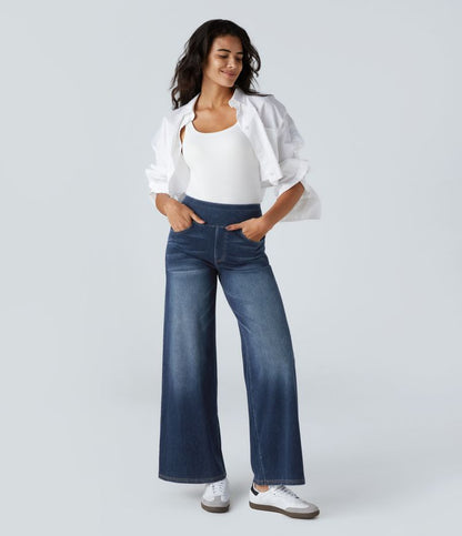 Valentina – Vaqueros Baggy de Cintura Alta