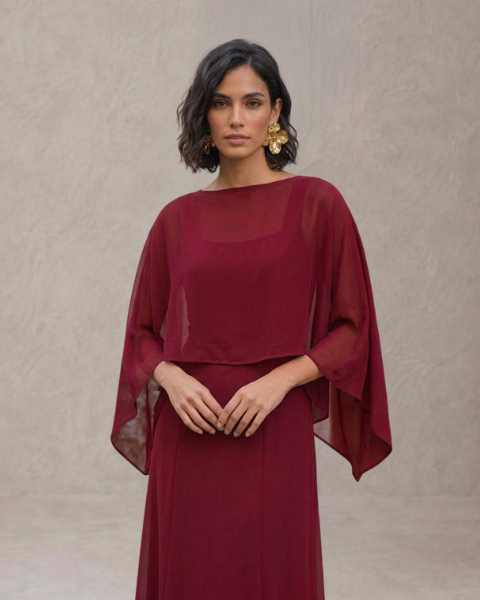 Alba – Capa Elegante de Gasa