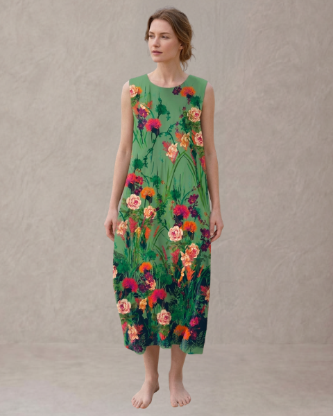 Lucía – Vestido Midi Floral