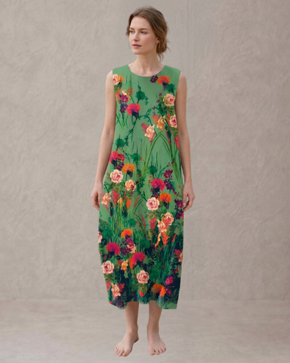 Lucía – Vestido Midi Floral