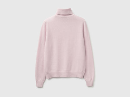 Elena – Jersey de Lana Merino con Cuello Alto