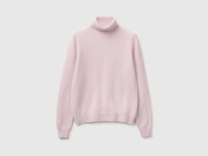 Elena – Jersey de Lana Merino con Cuello Alto